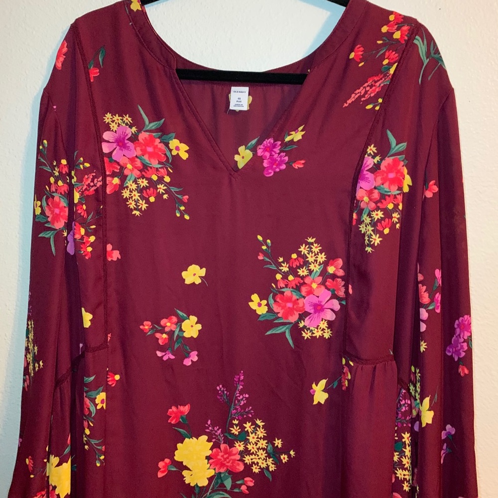 Old Navy plus size long sleeve dress